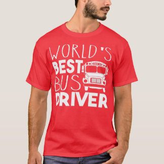 T-shirt Meilleur pilote de bus 4