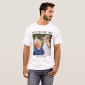T-shirt Meilleur Pop Pop Ever Grand-Père Et Grand-Enfant P (Devant entier)