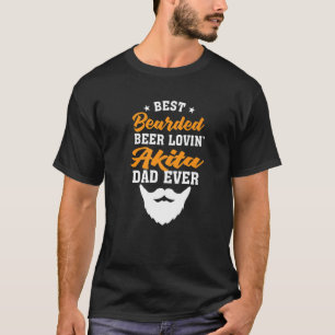 T-shirt Meilleur Porté Bière Lovin' Carlin Papa Chien Humo