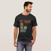 T-shirt Meilleur Professeur Ever (Devant entier)