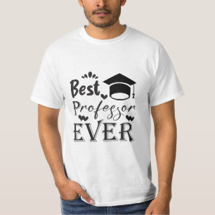 T-shirt Meilleur professeur Ever, cadeau pour le professeu