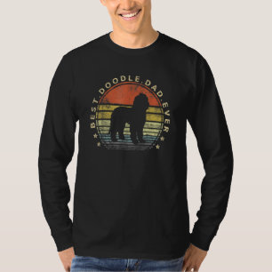 T-shirt Meilleur propriétaire de chien Doodle Papa Labrado