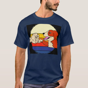 T-shirt Meilleur Propriétaire De Chien Rétro De Tous Les T