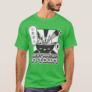 T-shirt Meilleur Ramen En Ville Japonais nourriture manga