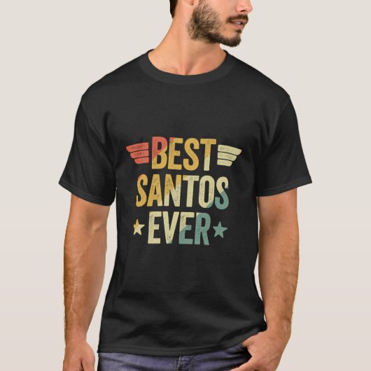 T-shirt Meilleur Santos jamais (Devant)