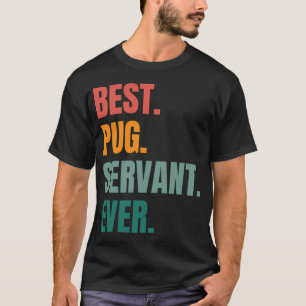 T-SHIRT MEILLEUR SERVITEUR CARLIN JAMAIS