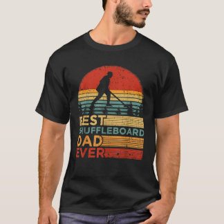 T-shirt Meilleur Shuffleboard papa homme jamais Vintage Sh
