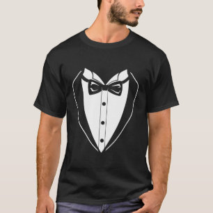 T-shirt Meilleur Smoking de Mariage pour Célibataire Marié