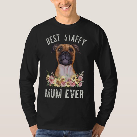 T-shirt Meilleur Staffordshire Bull Terrier (Devant)