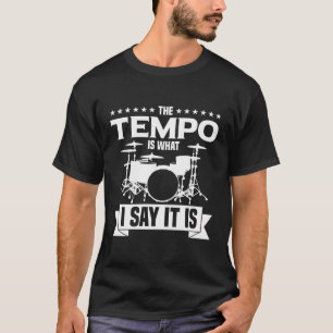 T-shirt Meilleur tambours tambour tambour percussion tambo