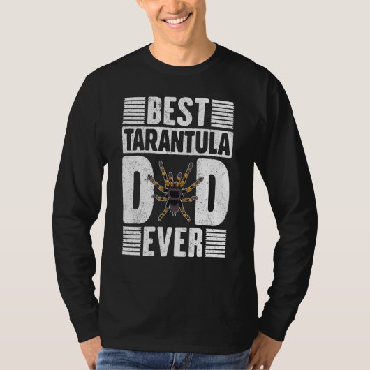 T-shirt Meilleur Tarantula Papa Ever Tarantulas Propriétai (Devant)