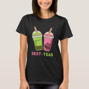 T-shirt Meilleur thé kawaii boba bubble perle thé meilleur