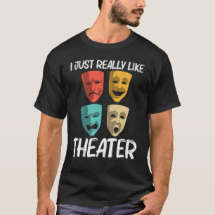 T-shirt Meilleur Théâtre Pour Hommes Femmes Broadway Théât