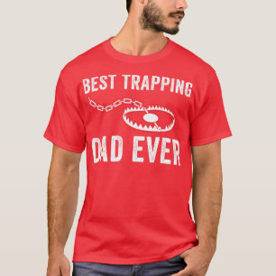 T-shirt Meilleur Trapper Papa Jamais Drôle Père Trapper Tr