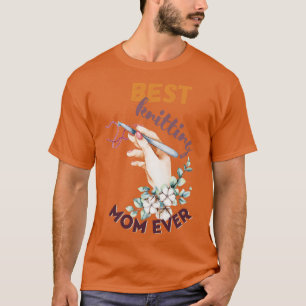 T-shirt Meilleur Tricot Maman Ever 539