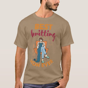 T-shirt Meilleur Tricot Maman Ever 593