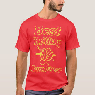 T-shirt Meilleur Tricot Maman Ever 609