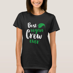 T-shirt Meilleur Vegan Crew Veganism Group Outfit Natural