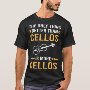 T-shirt Meilleur violoncelliste que violoncelle