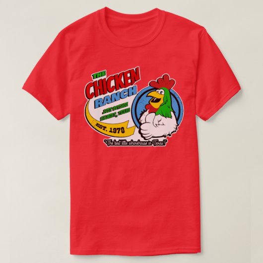 T-shirt Meilleur Whorehouse du Texas (Design devant)