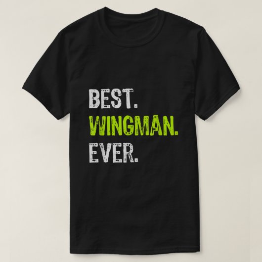 T-shirt Meilleur WINGMAN (Design devant)