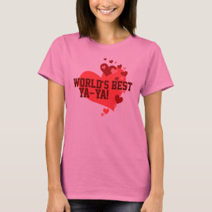 T-shirt Meilleur Ya-Ya du monde