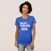 T-shirt Meilleur YiaYia jamais (Devant entier)