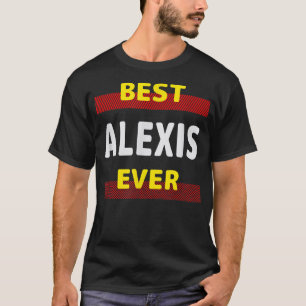 T-shirt Meilleure Aleis Ever Amis Nom Buddy Surnom Personn