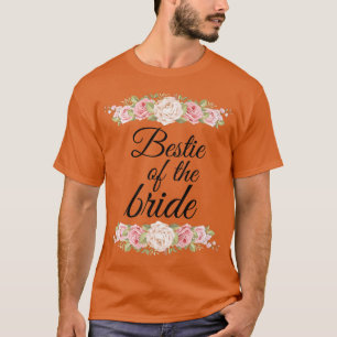 T-shirt Meilleure Amie De La Mariée Mariage Enterrement De
