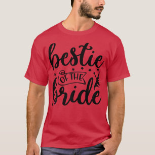 T-shirt Meilleure Amie de la Mariée Mignon pour Enterremen