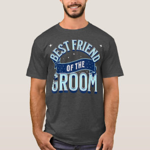 T-shirt Meilleure amie du marié mariage drôle
