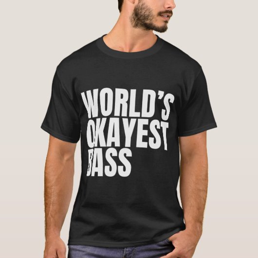 T-shirt Meilleure basse du monde - Blanc (Devant)