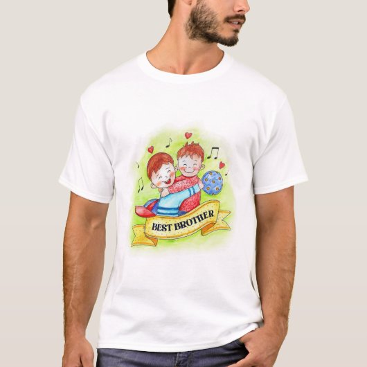 T-shirt Meilleure BRO (Devant)