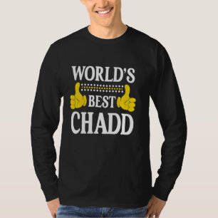 T-shirt Meilleure Chadd Nom personnel Prénom Drôle