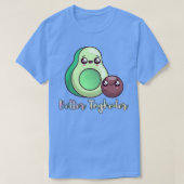 T-shirt Meilleure coiffe Togheder Avocado Avocado Loover S (Design devant)