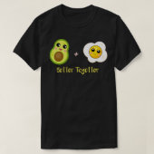 T-shirt Meilleure coiffe Togheder Avocado Avocado Loover S (Design devant)
