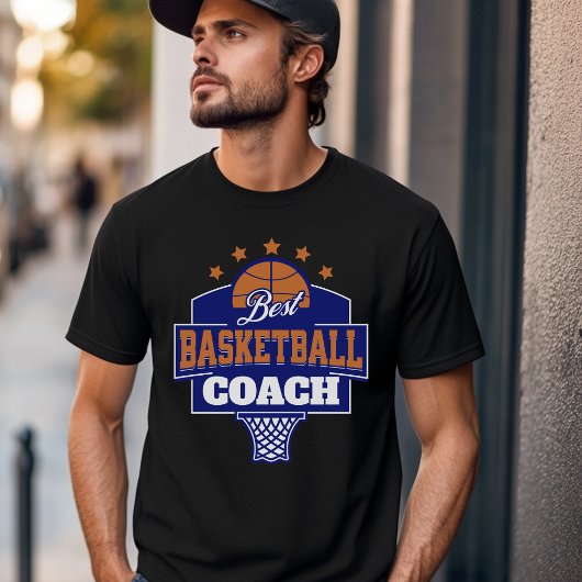 T-shirt Meilleure conception d'entraîneurs de basket-ball