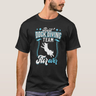 T-shirt Meilleure Équipe de Plongeon sur Quai FURever