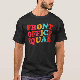 T-shirt Meilleure équipe de secrétariat de l'histoire Retr
