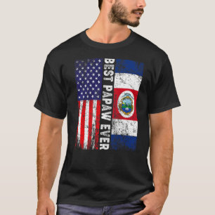 T-shirt Meilleure Fête des pères jamais Papaw Costa Rica U