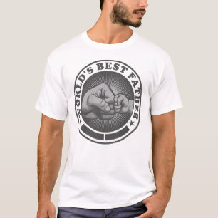 T-shirt Meilleure Fête des pères Père du monde Nouveau pèr