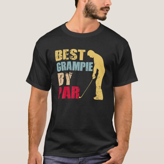 T-shirt Meilleure Grampie Par Par Golf T Fête des pères (Devant)