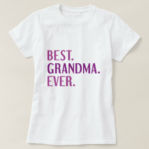 T-shirt Meilleure grand-mère