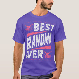 T-shirt Meilleure grand-mère de natation jamais Swim