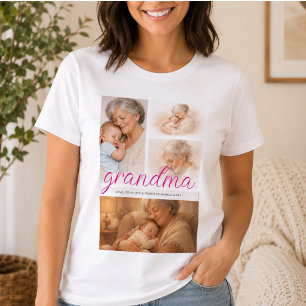 T-shirt Meilleure grand-mère que jamais moderne personnali