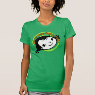 T-shirt Meilleure grande soeur jamais rétro