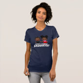 T-shirt Meilleure Grauntie Mete Boy & Girl du monde (Devant entier)