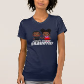 T-shirt Meilleure Grauntie Mete Boy & Girl du monde (Devant)