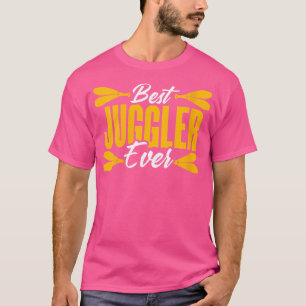 T-shirt Meilleure jongleuse féminine Costume de jongleur d