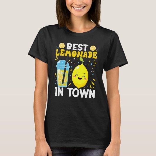 T-shirt Meilleure Lemonade En Ville Pour Stand De Lemonade (Devant)